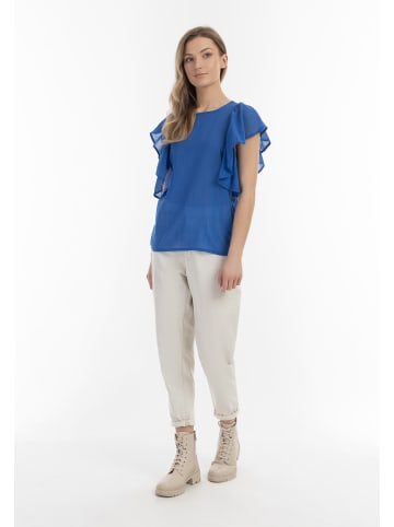 DreiMaster Vintage Damen Blusenshirt in Blau