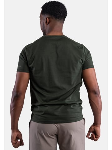 CLN Athletics T-Shirt Challenge in deep forest green