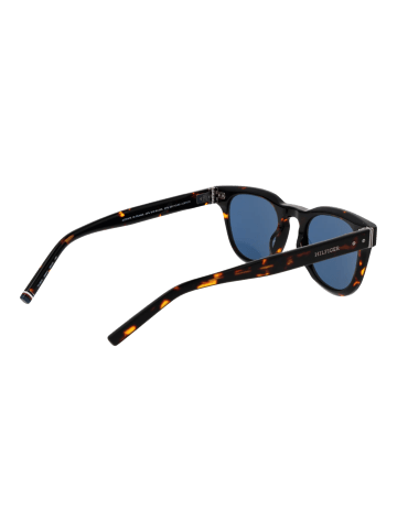 Tommy Hilfiger Unisex Sonnenbrillen Panto Schwarz