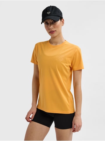 Hummel Hummel T-Shirt Hmlactive Multisport Damen Atmungsaktiv Schnelltrocknend in BLAZING ORANGE