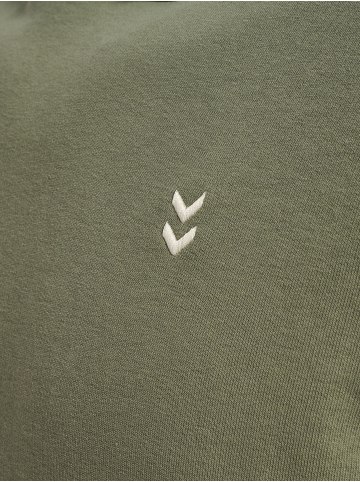 Hummel Stilvolles Bequemes Hoodie Rundhals Basic in Olive