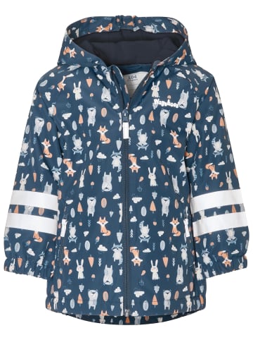 Playshoes Outdoor-Jacke Waldtiere Fleece-Futter in marine