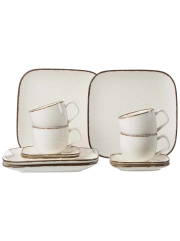 Ritzenhoff & Breker 12-tlg. Kaffeeservice Casa in – in Creme