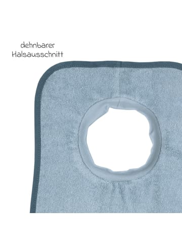 Wörner Riesen-Schlupflätzchen - Uni Stahlblau in blau