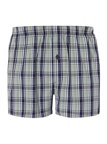 Hanro Boxershorts Fancy Woven in green check