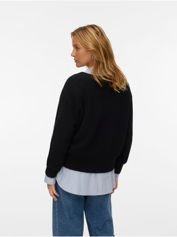 Vero Moda Strickpullover in Black