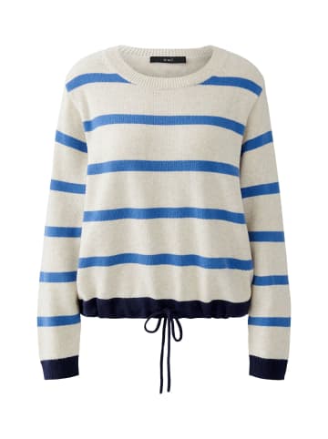 Oui Pullover in offwhite blue