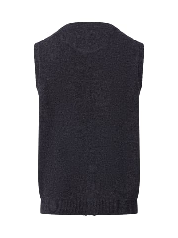 Nils Sundström Strickweste in anthrazit - 0008