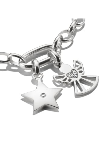 Thomas Sabo Charm-Anhänger in silber, weiß