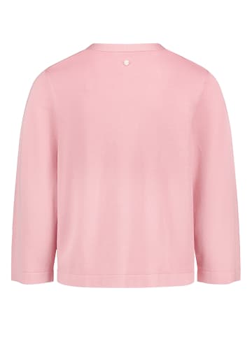 Zero Feinstrickjacke mit 3/4 Arm in Bridal Rose