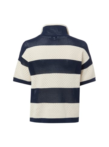 Marie Lund Strickshirt in marine - 0002