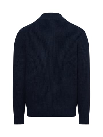 Nils Sundström Strickpullover in marine - 0001