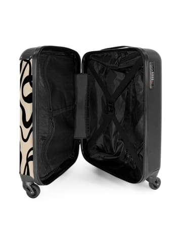 NoBoringSuitCases Suitcase, Handgepäck, Koffer, Reisekoffer Abstrakte Wellen
