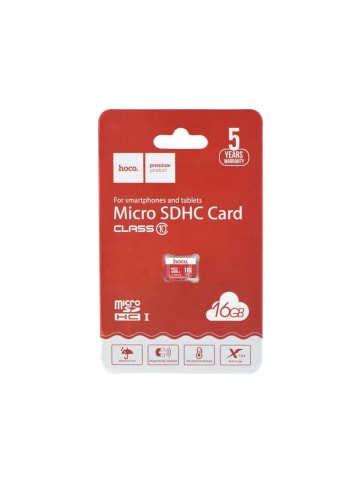 HOCO Hoco Speicherkarte microSD High Speed Memory Klasse 10 100MB/s in Schwarz