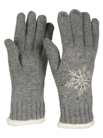 styleBREAKER Strickhandschuhe in Grau