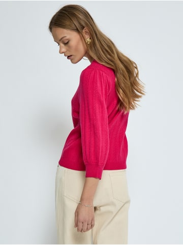 Peppercorn Pullover in Virtual Pink