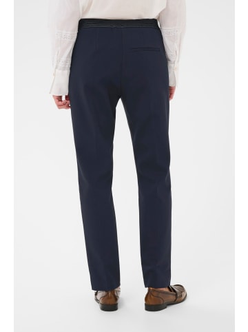 SAINT TROPEZ Casual Hose OssaSZ Gerade Passform in Night Sky