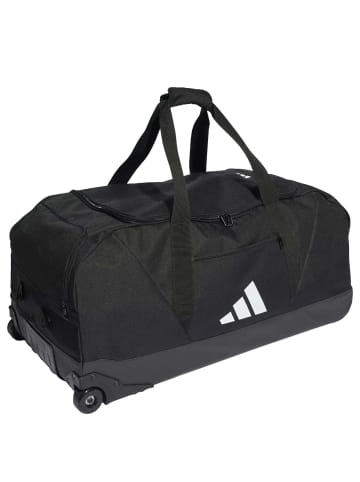 adidas Tiro League Trolley - Sporttasche XL 80 cm (black/white) in schwarz weiß