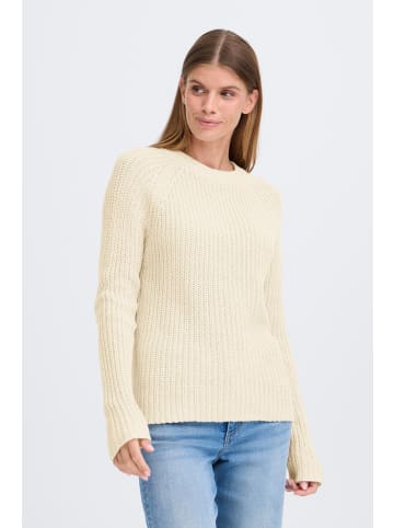 Oxmo Strickpullover OXKanna in Beige
