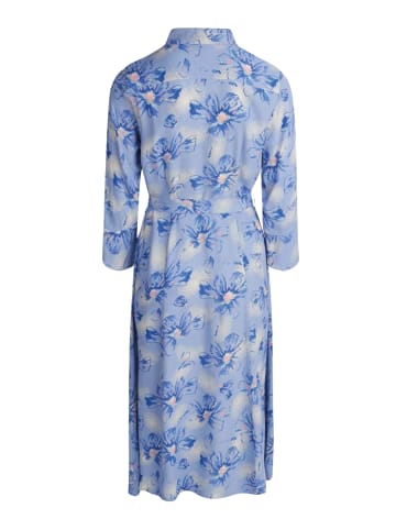 Noa Noa Kleid LivaNN in Print Blue-Rose