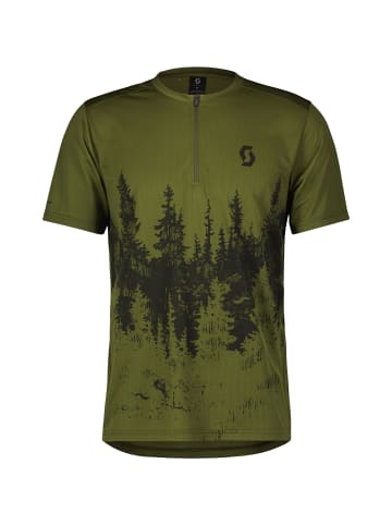 SCOTT Funktionsshirt Trail Flow in fir green-black