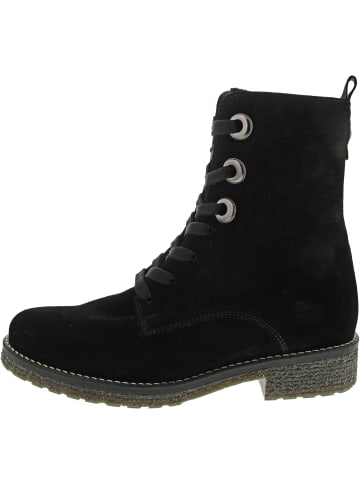 Gabor Comfort Schnürstiefel Schwarz