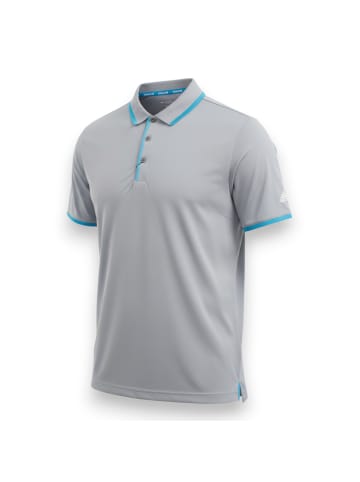 adidas Shirt Golf Climachill Bonded Solid Polo in Grau 2XL