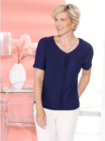 WITT WEIDEN Kurzarm-Shirt in marine