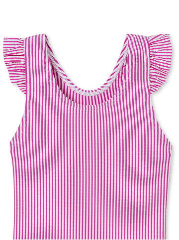 Schiesser Badeanzug Aqua Kids in Fuchsia
