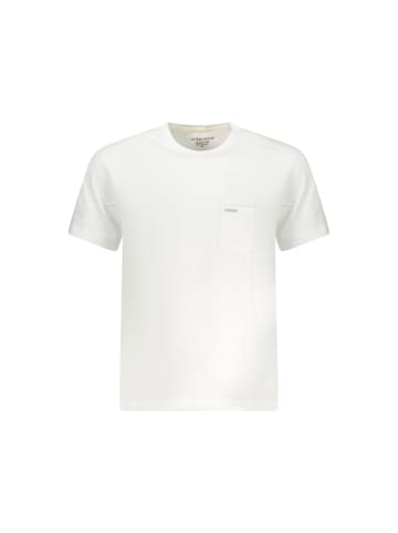 Guess Jeans Weißes Baumwoll-T-Shirt