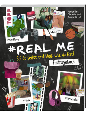 Frech Buch - #Real me - Sei du selbst und bleib, wie du bist! - Das Teenie-Eintragebu