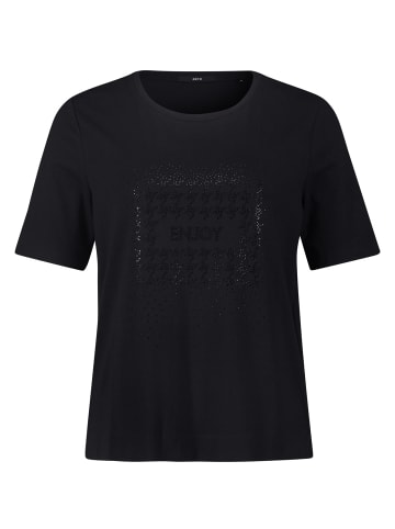 Zero  Shirt mit Glitzerdruck in Patch BlackBlack