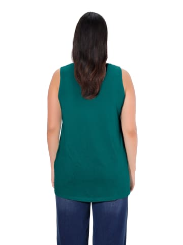 Ulla Popken Strick-Top in petrol