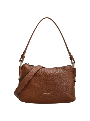 COCCINELLE Rebekka - Schultertasche 23 cm (cognac) in cognac