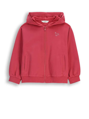 Coccodrillo Baumwolljacke mit Reißverschluss in dunkelrot