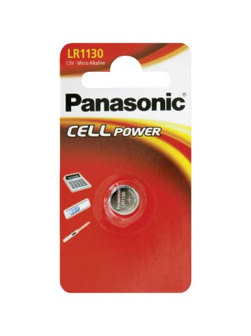 Panasonic Batterie LR1130L/1BP in Schwarz