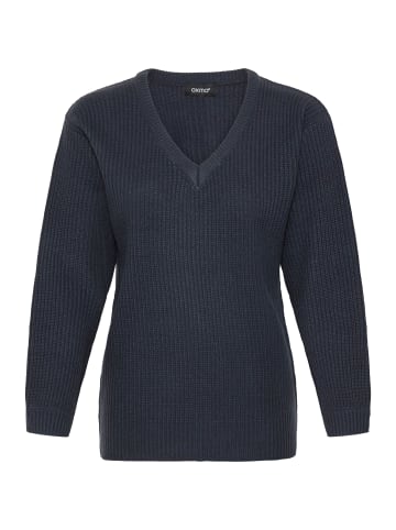 Oxmo Strickpullover OXSandie in Dunkelblau