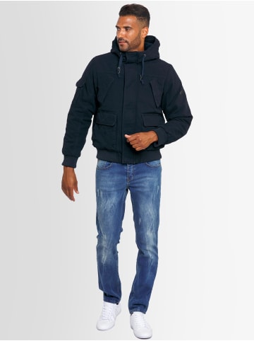Alessandro Salvarini Winterjacke AS-139 in Dunkelblau