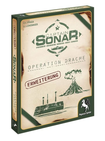 Pegasus Spiele Captain Sonar: Operation Drache [2. Erweiterung]