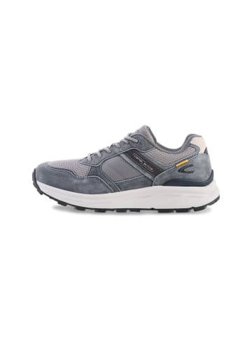 Camel Active Sneaker aus Nubuk Textil Mix mit Komfort Sohle in Grau