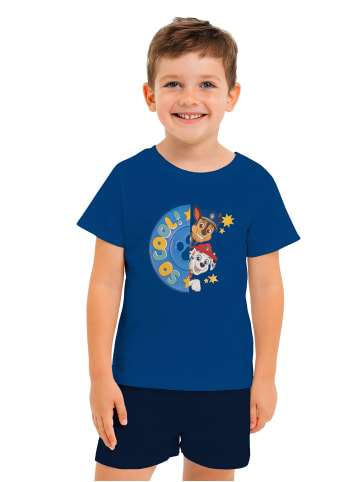 Paw Patrol Paw Patrol Schlafanzug - So Cool kurzarm in blau