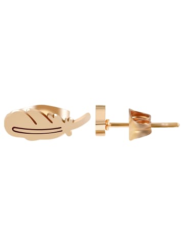 Adeliás Damen Ohrringe aus Edelstahl in silber