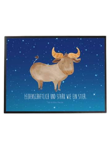 Mr. & Mrs. Panda schreibtischunterlage Sternzeichen Stier mit Sp... in Sternenhimmel Blau