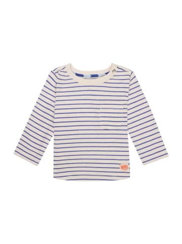 Noppies Langarmshirt Osburn in Stripe pattern Dark Blue