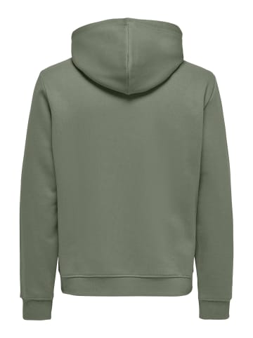 ONLY & SONS Kapuzenpullover in Castor Gray
