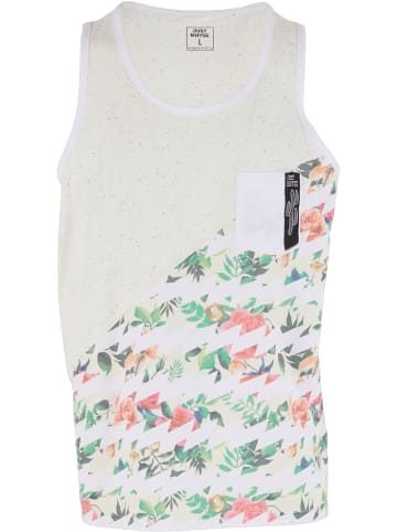 Just Rhyse Just Rhyse Tank-Tops in offwhite/multicolor