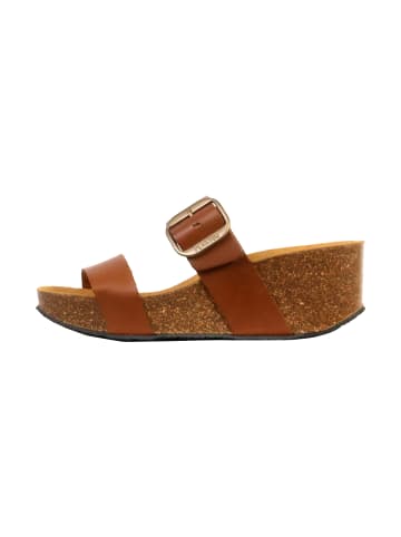 Plakton So Rock Mules aus Leder Braun