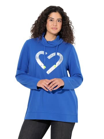 Ulla Popken Sweatshirt in tintenblau