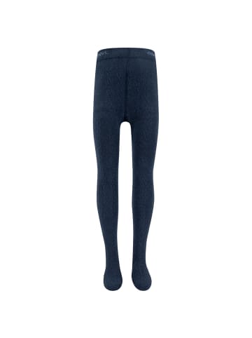 ewers Strumpfhose Zopfmuster in navy