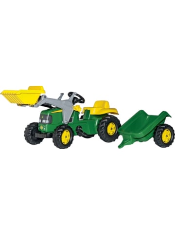 ROLLY TOYS Spielzeugfahrzeug John Deere mit Frontlader und Anhänger, 30 Monate - 5 Jahre